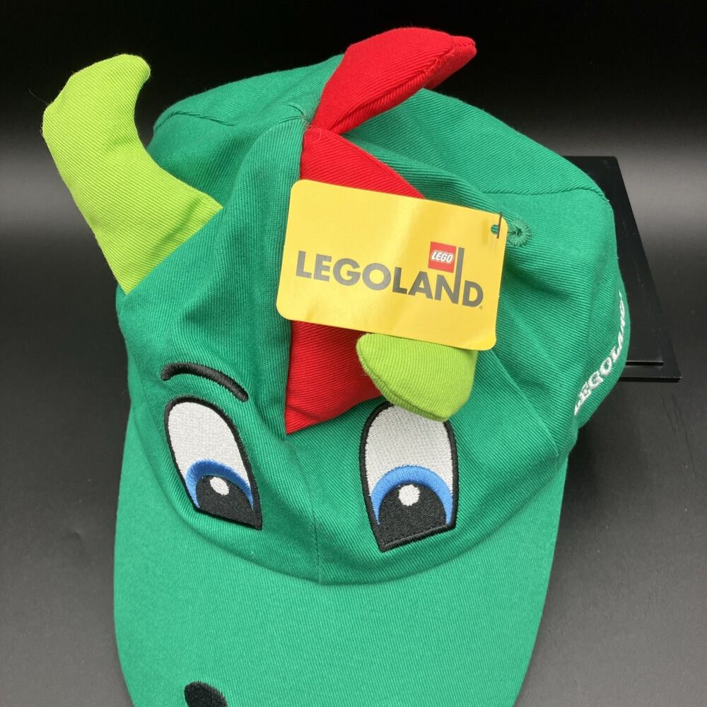 LEGO Legoland Dragon Youth Strapback Cap Green NWT 2022 Dragon Hat - Picture 7 of 9